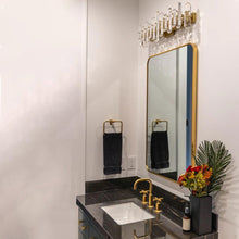 Load image into Gallery viewer, Capri Collection - Aged Brass Horizontal Wall Sconce
