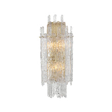 Load image into Gallery viewer, Lofton 3 Lights Wall Sconce - Satin Brass
