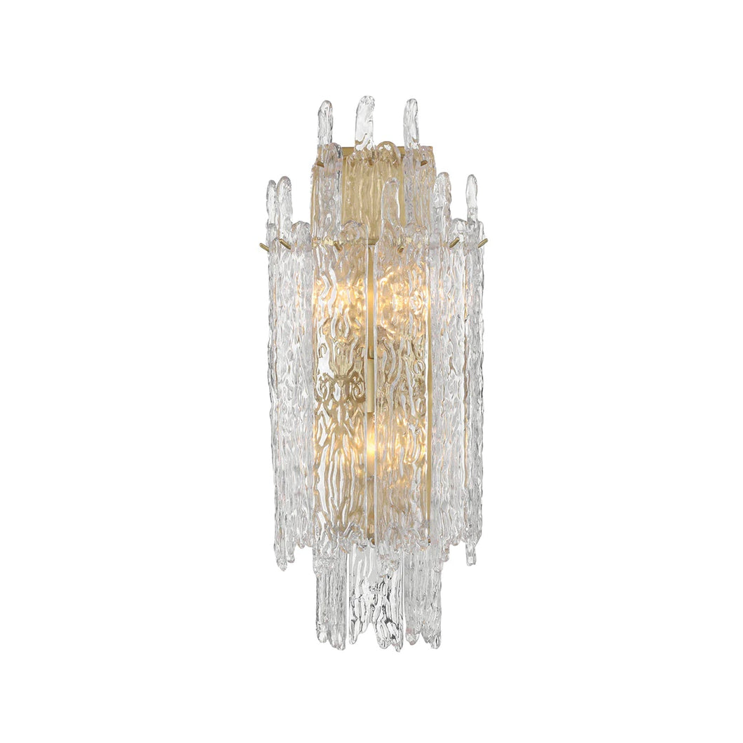 Lofton 3 Lights Wall Sconce - Satin Brass