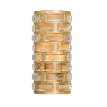 Load image into Gallery viewer, Belle Collection Gold Wall Sconce - gold-1
