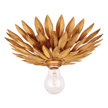 Load image into Gallery viewer, Laurel Collection - Flush Mount - Antique Gold
