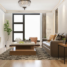 Load image into Gallery viewer, Devon Collection - English Bronze - Clear Glass Flush Mount - bronze
