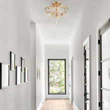 Load image into Gallery viewer, Bailey Collection - Gold Flush Mount - gold-1
