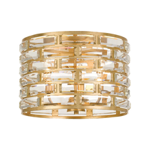 Load image into Gallery viewer, Belle Collection Gold Flush Mount - gold-1
