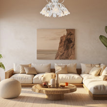 Load image into Gallery viewer, Brittany Collection - White Rose Flush Mount
