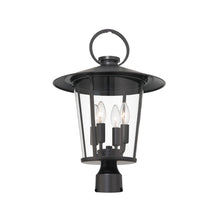 Load image into Gallery viewer, Glace Collection - Matte Black Outdoor Lamp - black
