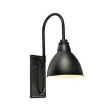 Load image into Gallery viewer, Brimly Collection Outdoor Wall Sconce - black
