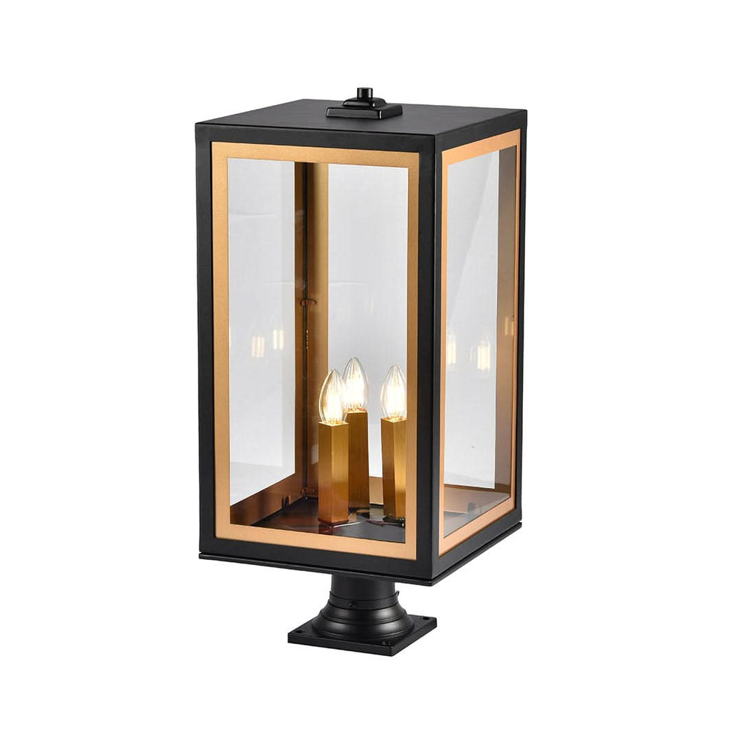 Kindra Collection Outdoor Post Top - 3 Lights