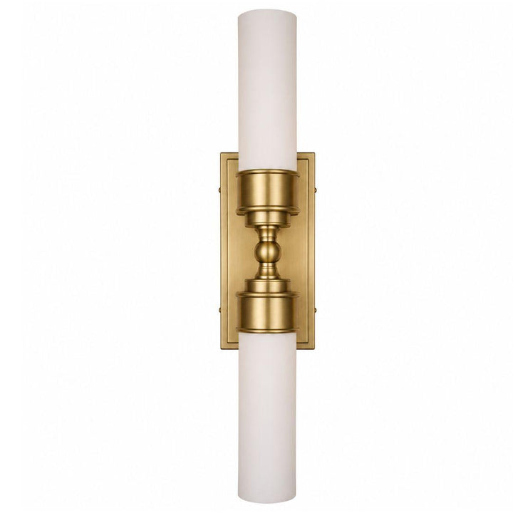 Jarvis 2 Lights Wall Sconce - Aged Brass
