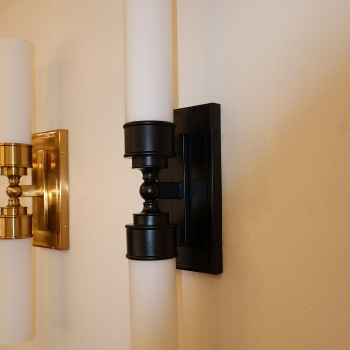 Jarvis 2 Lights Wall Sconce - Black