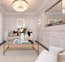 Load image into Gallery viewer, Jordan Collection - Flush Mount Chandelier - 70cm - Antique Gold
