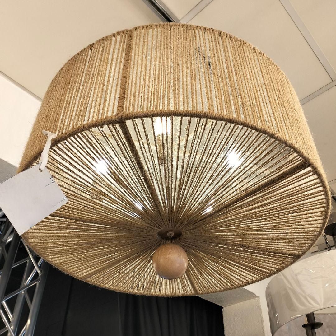 Karina Collection - Pendant - Rattan - W:60cm