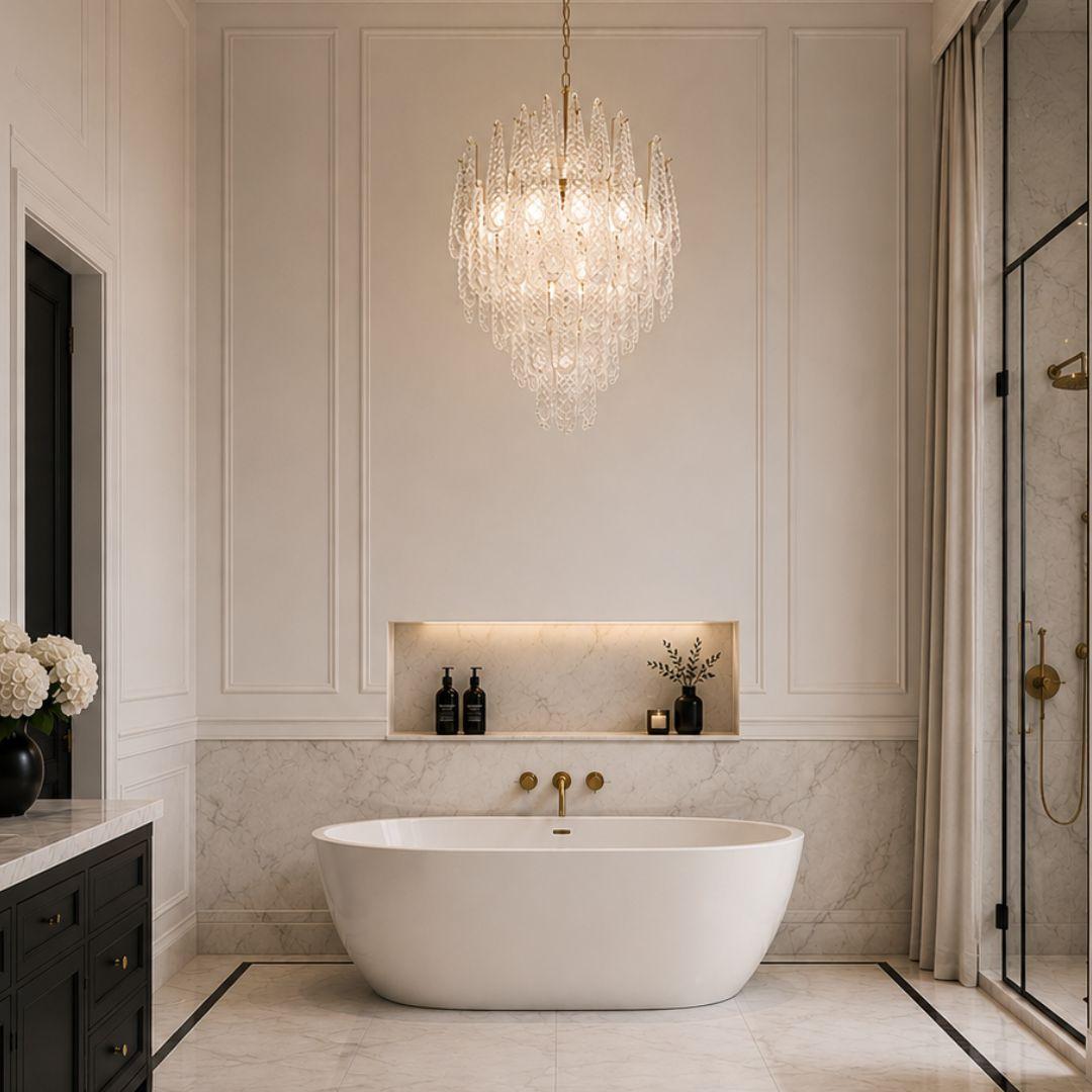 Libby Collection - 16 Lights Chandelier - Clear