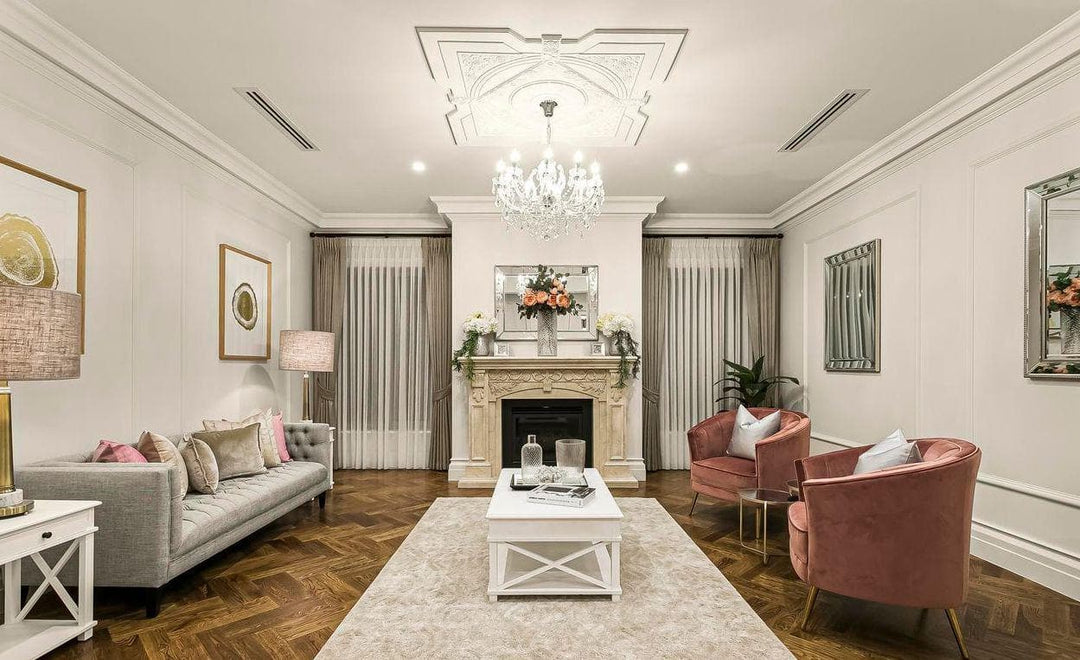 Maria Theresa Crystal Chandelier Grande 10 Light - CHROME - Designer Chandelier Australia
