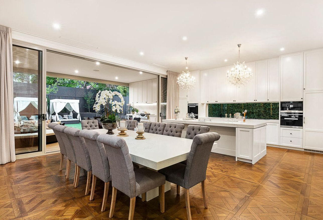 Maria Theresa Crystal Chandelier Grande 13 Light - CHROME - Designer Chandelier Australia