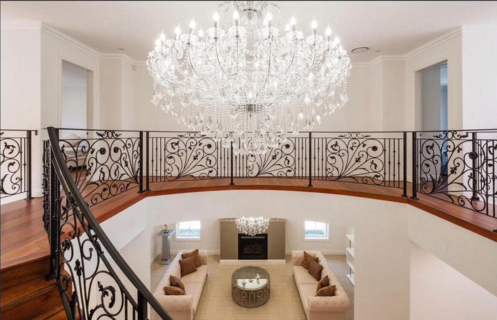 Maria Theresa Crystal Chandelier 48 Light- CHROME - Designer Chandelier Australia