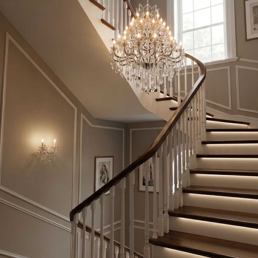 Maria Theresa Crystal Chandelier Grande - Smoke - 48 Light