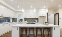 Load image into Gallery viewer, Modular Single Light Pendant - Round - Height 25cm - Chrome Fixtures
