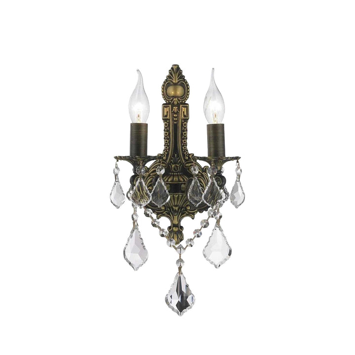 Americana 2 Light Wall Sconce - Edwardian - Antique Bronze Style - Designer Chandelier Australia