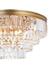 Load image into Gallery viewer, Jordan Collection - Flush Mount Chandelier - 50cm - Antique Gold
