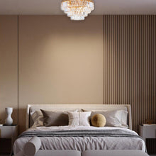 Load image into Gallery viewer, Jordan Collection - Flush Mount Chandelier - 50cm - Antique Gold
