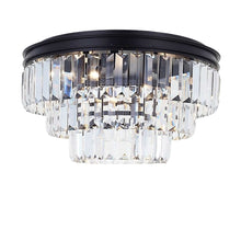 Load image into Gallery viewer, Jordan Collection - Flush Mount Chandelier - 40cm - Warm Bronze
