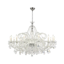 Load image into Gallery viewer, Bohemian Prague 14 Arm Crystal Chandelier - Chrome Fixtures
