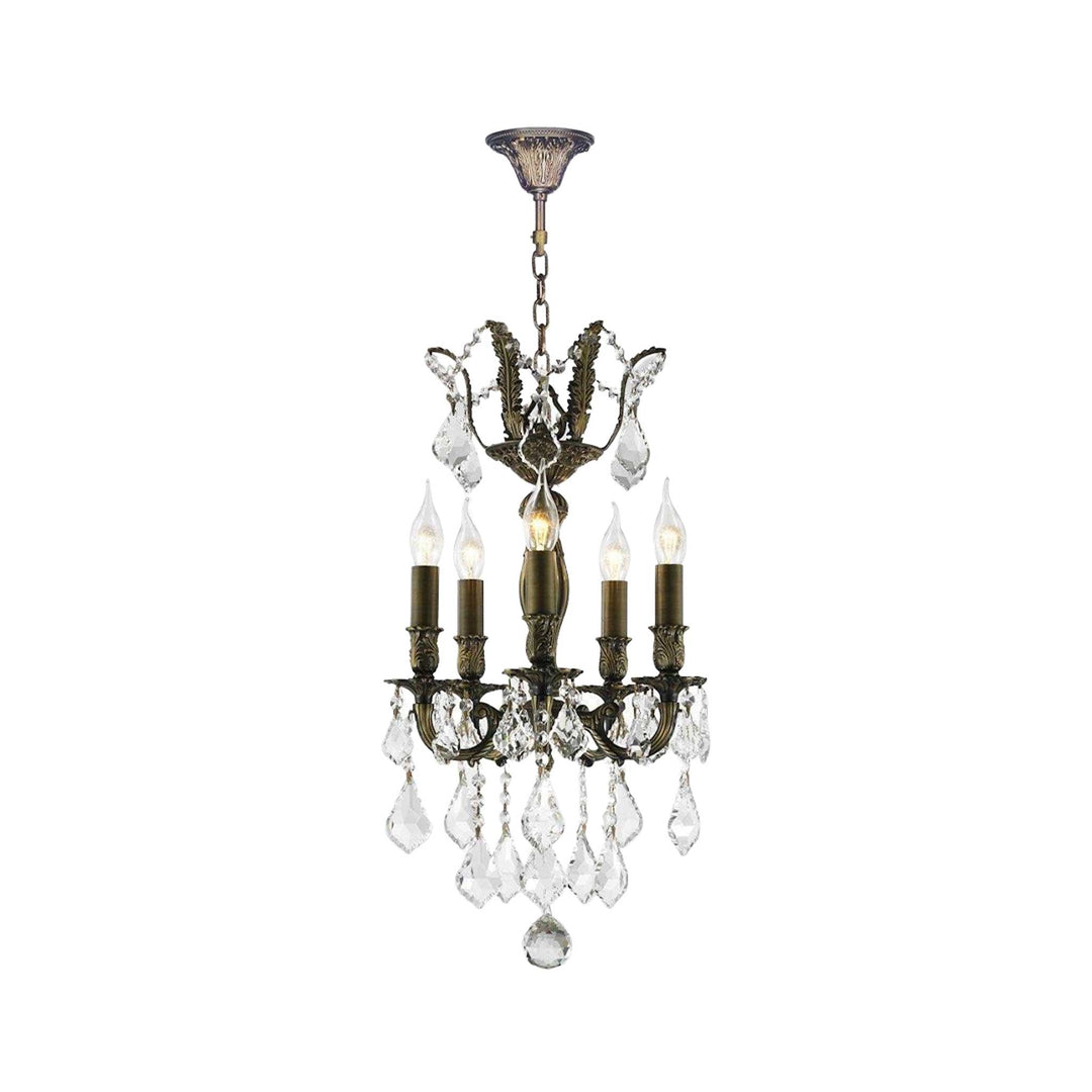 Americana 5 Light Chandelier - Antique Bronze Style - Designer Chandelier Australia