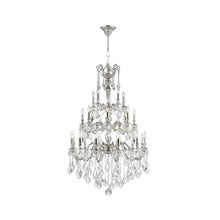 Load image into Gallery viewer, AMERICANA 25 Light Crystal Chandelier - Silver Plated

