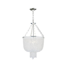 Load image into Gallery viewer, Sara Collection Basket Chandelier - Silver Plated - W:35cm H:55cm
