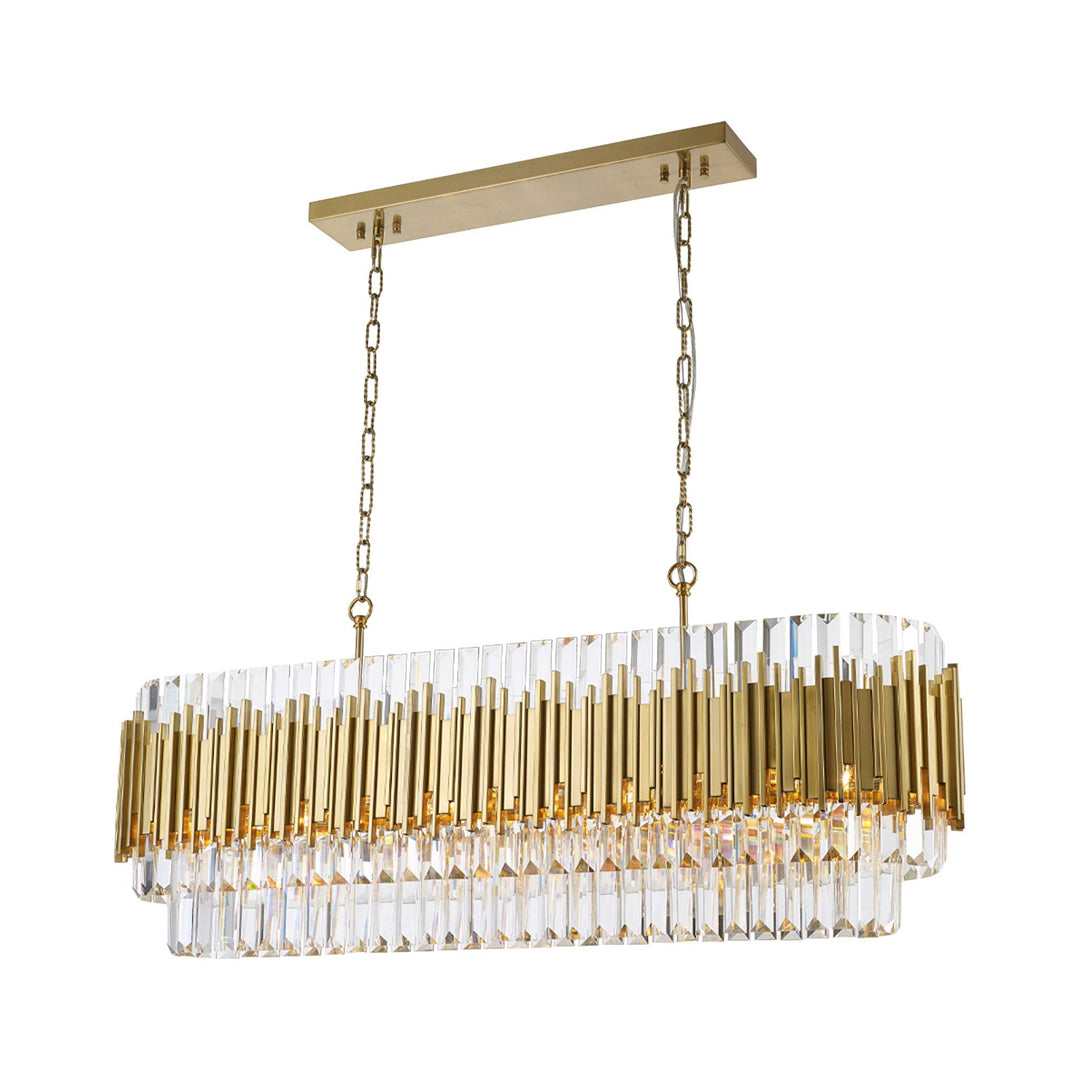 Allegra Collection - 120 cm Bar Light - Brass - Designer Chandelier Australia