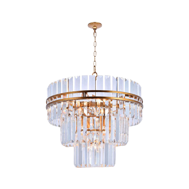 Ashton Collection - Three Tier - 55 Cm - Antique Gold