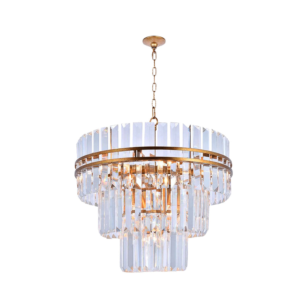 Ashton Collection - Three Tier - 55 cm - Antique Gold