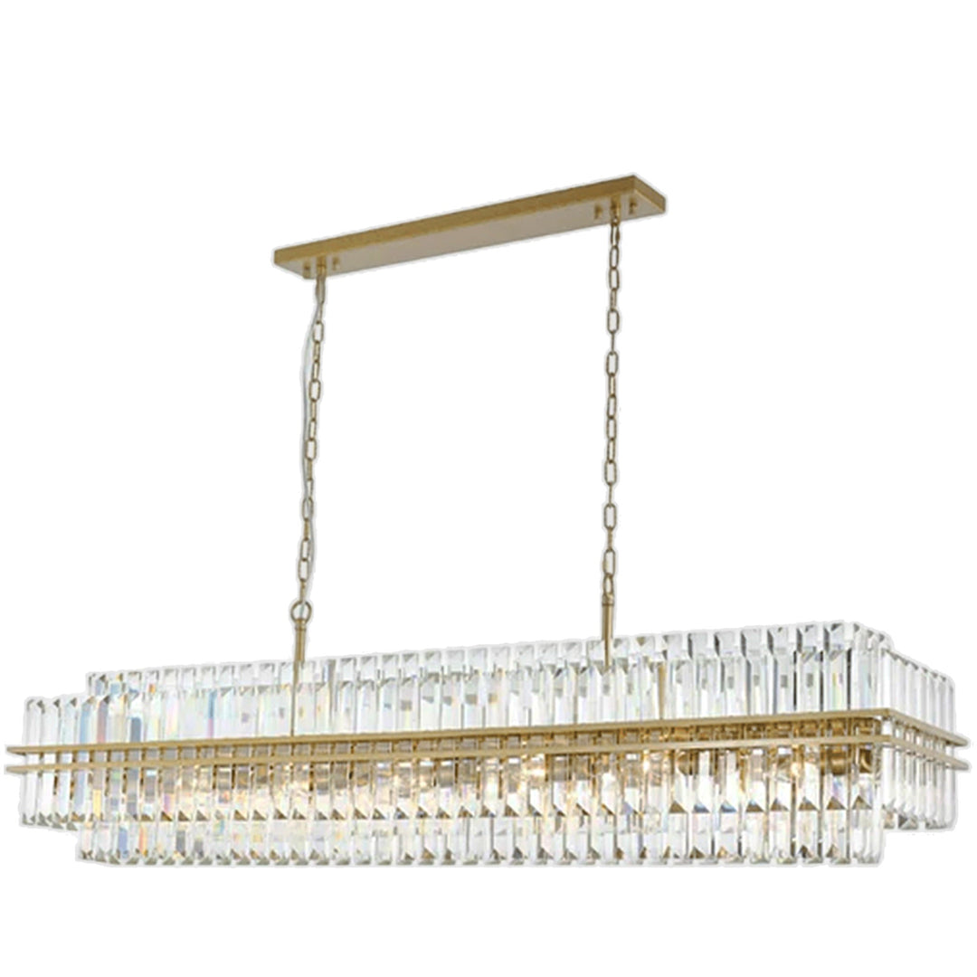 Ashton Collection - 150 cm Bar Light - Antique Gold Finish - Designer Chandelier Australia