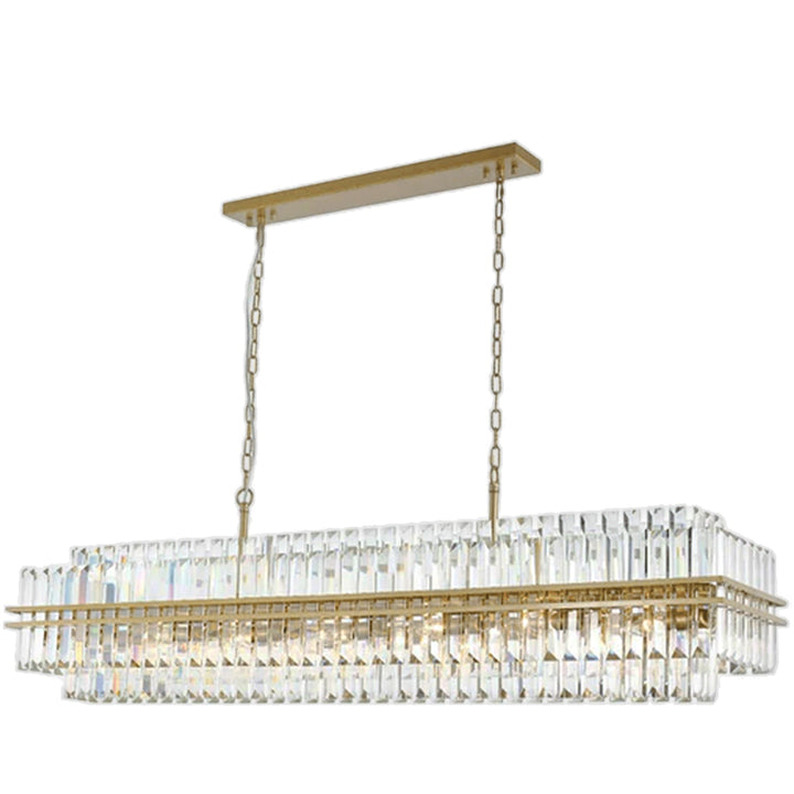 Ashton Collection - 150 cm Bar Light - Antique Gold Finish - Designer Chandelier Australia