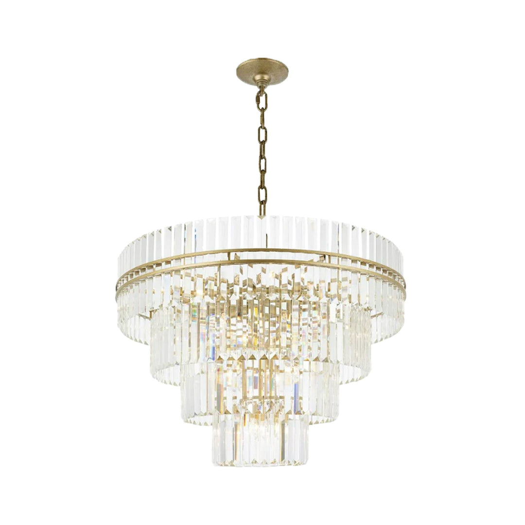 Ashton Collection - Four Tier - 100cm - Antique Gold - Designer Chandelier Australia