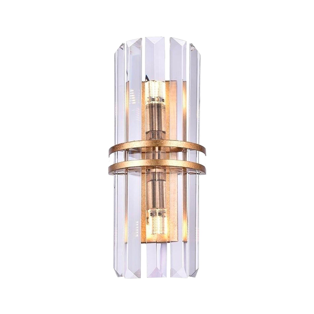 Ashton Collection Antique Gold Wall Sconce - Designer Chandelier Australia