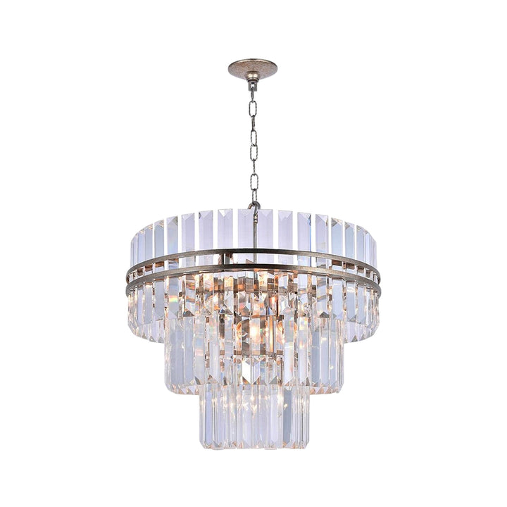 Ashton Collection - Three Tier - 55 Cm - Champagne Finish