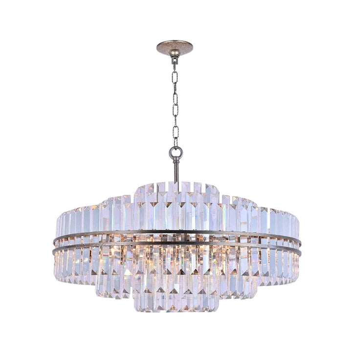 Ashton Collection - Chandelier - Champagne Finish - W:80cm