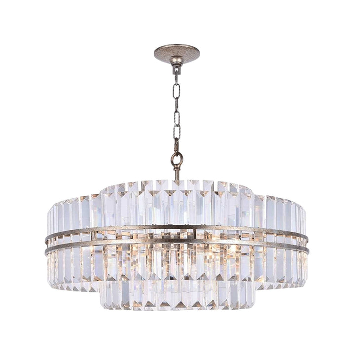 Ashton Collection - 68cm Chandelier - Champagne Finish