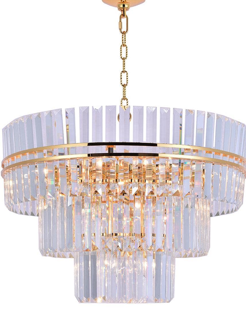Ashton Collection - Three Tier - 80cm - Gold Plated