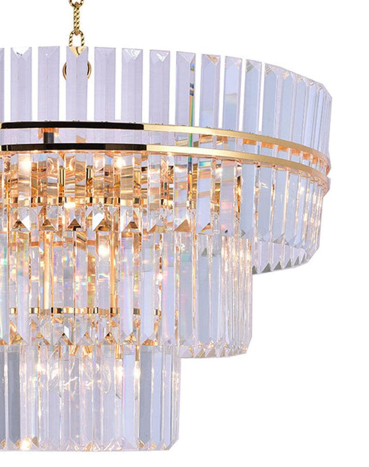 Ashton Collection - Three Tier - 80cm - Gold Plated