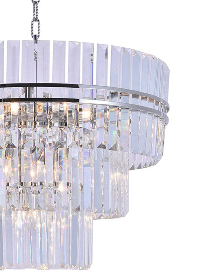 Ashton Collection - Three Tier - 68cm - Nickel Plated