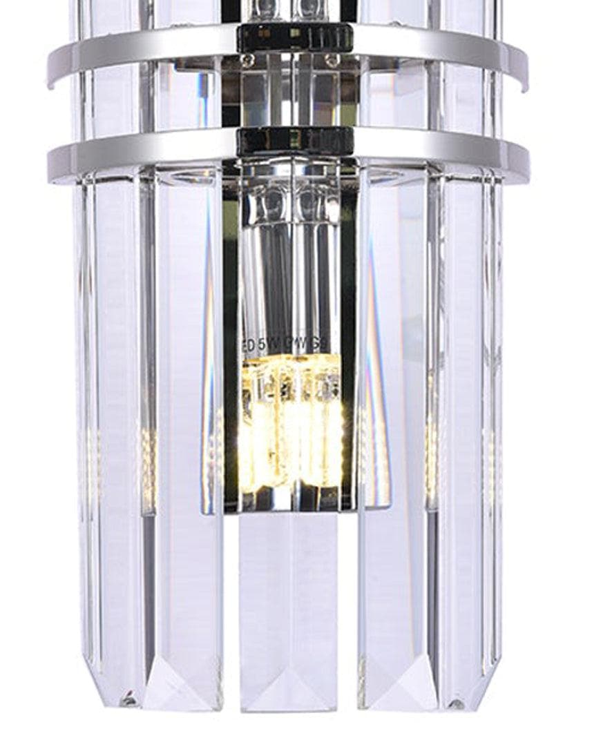 Ashton Collection - Wall Sconce - Nickel Plated