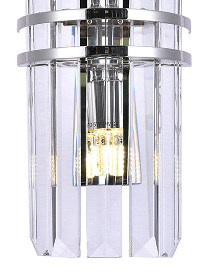 Ashton Collection - Wall Sconce - Nickel Plated