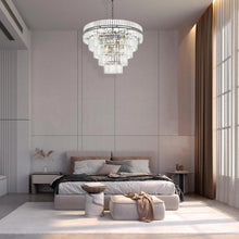 Load image into Gallery viewer, Ashton Collection - Five Tier Chandelier - 120cm - Warm Bronze
