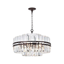 Load image into Gallery viewer, Ashton Collection - 55cm Chandelier - Warm Bronze Finish
