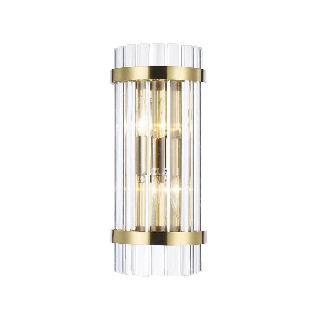 Harlow Collection - Wall Sconce - Satin Brass - Designer Chandelier Australia