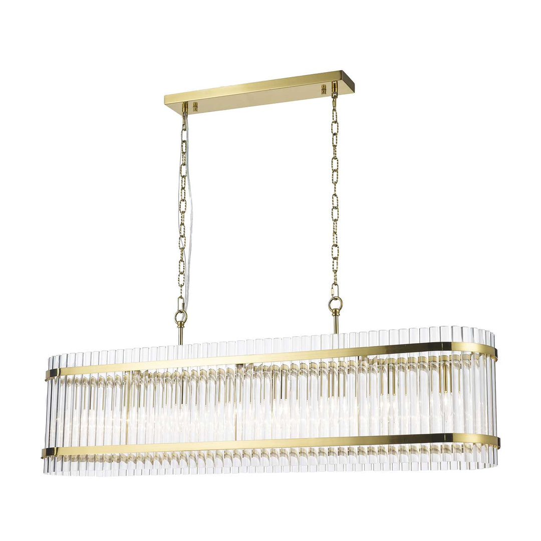 Harlow Collection - Bar Light - Satin Brass - Designer Chandelier Australia