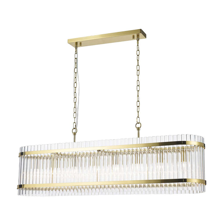 Harlow Collection - Bar Light - Satin Brass - Designer Chandelier Australia